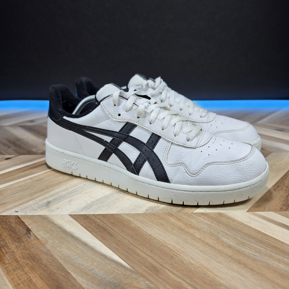 ASICS Japan S Men's 11.5 White Dark Ocean 1201A173-123 Low Top Court Sneakers